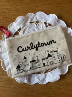 Curly Collection☆Curlytown ポーチ キャンパス地のサムネイル