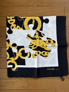 CELINE セリーヌ　シルクスカーフ