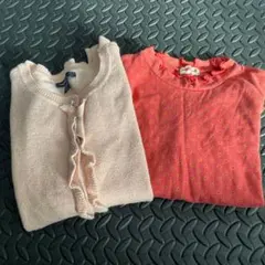 女の子　130 カーディガン　長袖トップス　GAP kids