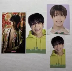 ジャニーズJr 田崎駿斗 MYOJO メッセージカード デタカ 厚紙 2024