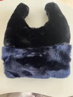 ZARA フェイクファー　バッグ