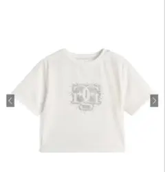 GRL ラインストーンロゴTシャツ[pm782] オフホワイト