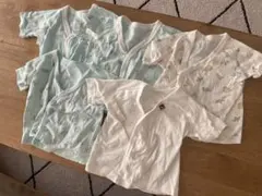 【未使用】短肌着 5枚セット 50-60cm