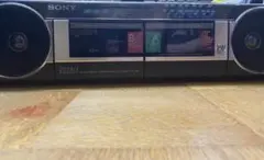 【ジャンク/希少品】SONY CFS-W660 ダブルカセットデッキ ラジカセ ジャンク/希少品】SONY CFS-W660 ダブルカセットデッキ ラジカセ