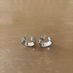 シルバー フープピアス 小型