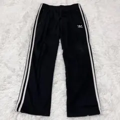 古着 adidas アディダス トラックパンツ ブラック EUROPA L
