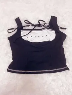 andmary Luca stitch tops black - メルカリ