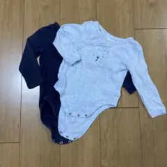 【長袖ロンパース】エイチアンドエム、baby GAP 2枚セット