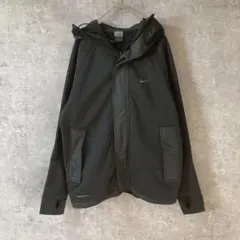 Nike ポリパーカー THERMA FIT ジップアップ　Lサイズ　ブラック