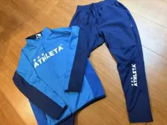 ATHLETA ジャージ 上150/下140サイズ 青水色