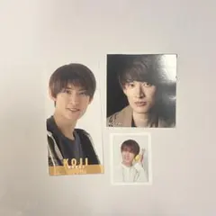 SnowMan 向井康二 推し名刺 カード 厚紙 デタカ