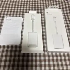 Apple純正 USB-C SDカードリーダー