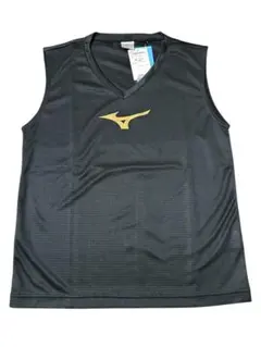 『処分価格未使用』Mizuno Vネックアンダーシャツ 160 黒　即日発送