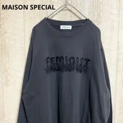 MAISON SPECIAL エンブロイダリー Feminist L/S Teeのサムネイル