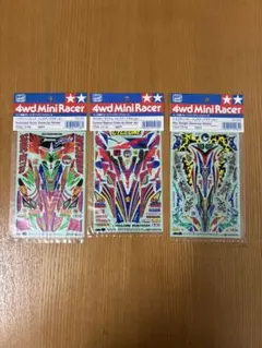ミニ四駆 ドレスアップステッカー セット レイスティンガー サイクロンマグナム