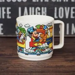 4319. ミッキー ヴィンテージ プラスチック製コップ