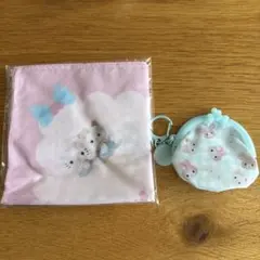 サンリオ 吉徳レトロコレクション シークレット がま口キーホルダー ハンカチ