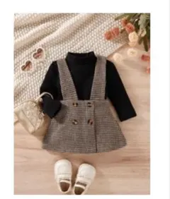 【美品】ロンパース　オーバーオール　サロペット　2枚セット