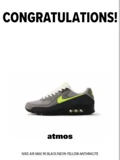 AIR MAX 90 BLACK/NEON YELLOW-ANTHRACITE