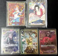 ストレージボックス　金枠　ナミ　ハンコック　スパンダイン　ルッチ　キッド　プロモ ストレージボックス金枠ナミハンコックスパンダインルッチキッドプロモ