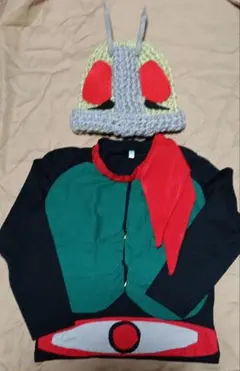 二つのアイテムで、仮面ライダー１号に変身