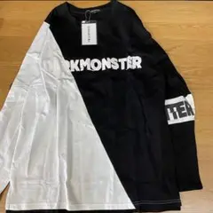 LOLOCURe【新品】バイカラーワッペンプリントロンT