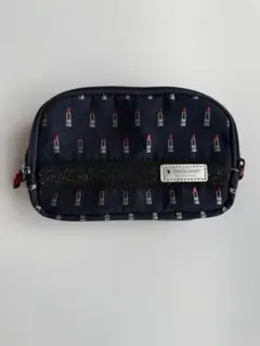 ARTISAN&ARTIST リップ柄 ポーチ ブラックのサムネイル