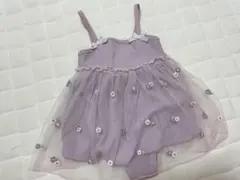 バースデイ 花刺繍チュールワンピース水着