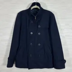 URBAN RESEARCH アーバンリサーチ　ネイビー ダブル　コート 40