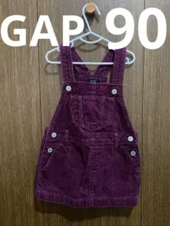 baby GAP バーガンディ コーデュロイオーバーオール 18-24ヶ月