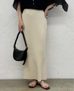 Plage / 新品・未使用 Fibril Nuance Skirt ベージュ - メルカリ