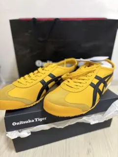 新品・試着のみ】オニツカタイガー MEXICO 66 イエロー