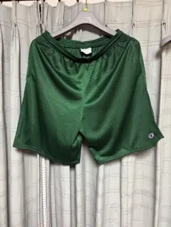 Champion メッシュ ショートパンツ L ダークグリーンのサムネイル