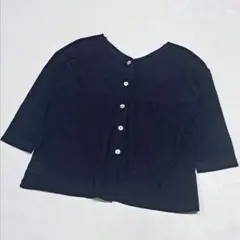 今年購入新品　パラスパレス　リネン　カーディガン　五分袖　定価26,180円 pal'las palaceパラスパレス リネン100％ 5分袖丈 カーディガン