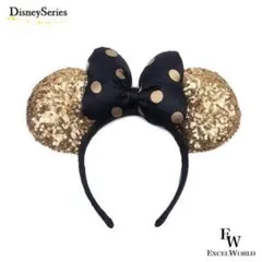 値下げ中❗️ミニーマウス風カチューシャ ゴールド