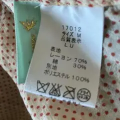 フランシュリッペ //ドット柄 刺繍 レトロ感のサムネイル