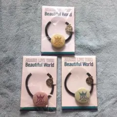 【未開封】嵐 会場限定ヘアゴム 相葉雅紀・二宮和也・松本潤