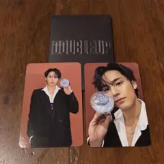 CxM ［DOUBLE UP］CARAT ZONE トレカ　ミンギュ２枚