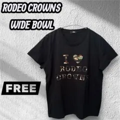 RCWB.RODEO CROWNS 半袖Tシャツ 黒のサムネイル
