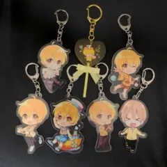 すとぷり　るぅと　アクリルキーホルダー7点セット