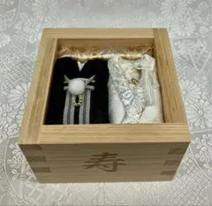 369 リングピロー　和　和婚　神前式　前撮り　枡　ハンドメイド