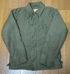 80s USNAVY A-2 deck jacket