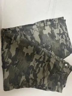 カモフラージュ柄 ワークパンツ
