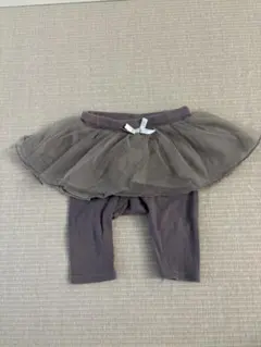 petit main チュールスカート付きレギンス 70cm