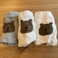 GAPベビータイツ 3足セット クマデザイン0〜12m