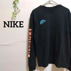 ナイキ NIKE HBRワールドワイド L/S Tシャツ 長袖 ブラック