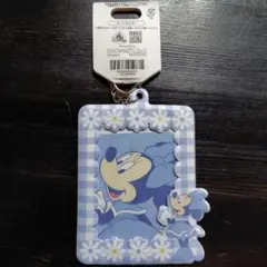 [最安値]　即購入可　Disney カードホルダー ミニー(青)