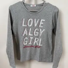 ALGY 長袖カットソー グレー