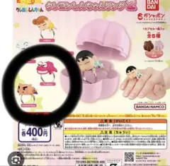 クレヨンしんちゃんリング2 ガチャガチャ ぶりぶりざえもん ワニ山さん