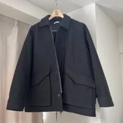 希少】【オシャレ】黒 斜めジップブルゾン - メルカリ